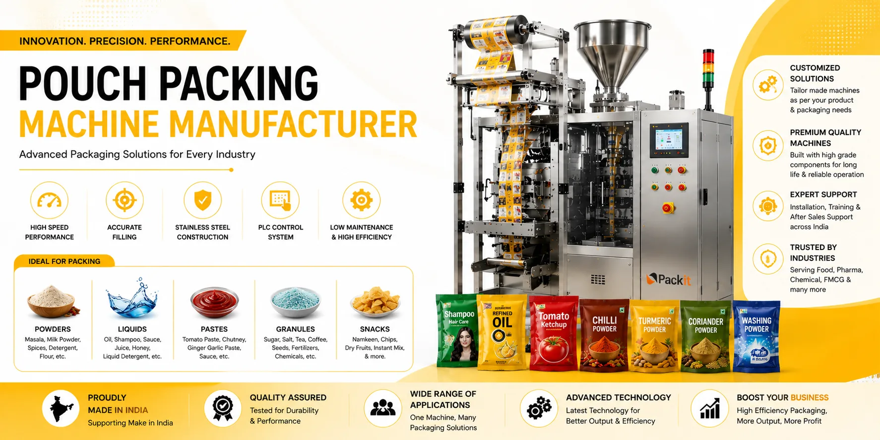 Pouch Packing Machine Manufacturer